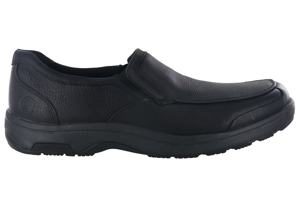 Dunham Battery Park Slip-On Black - Big Footwear