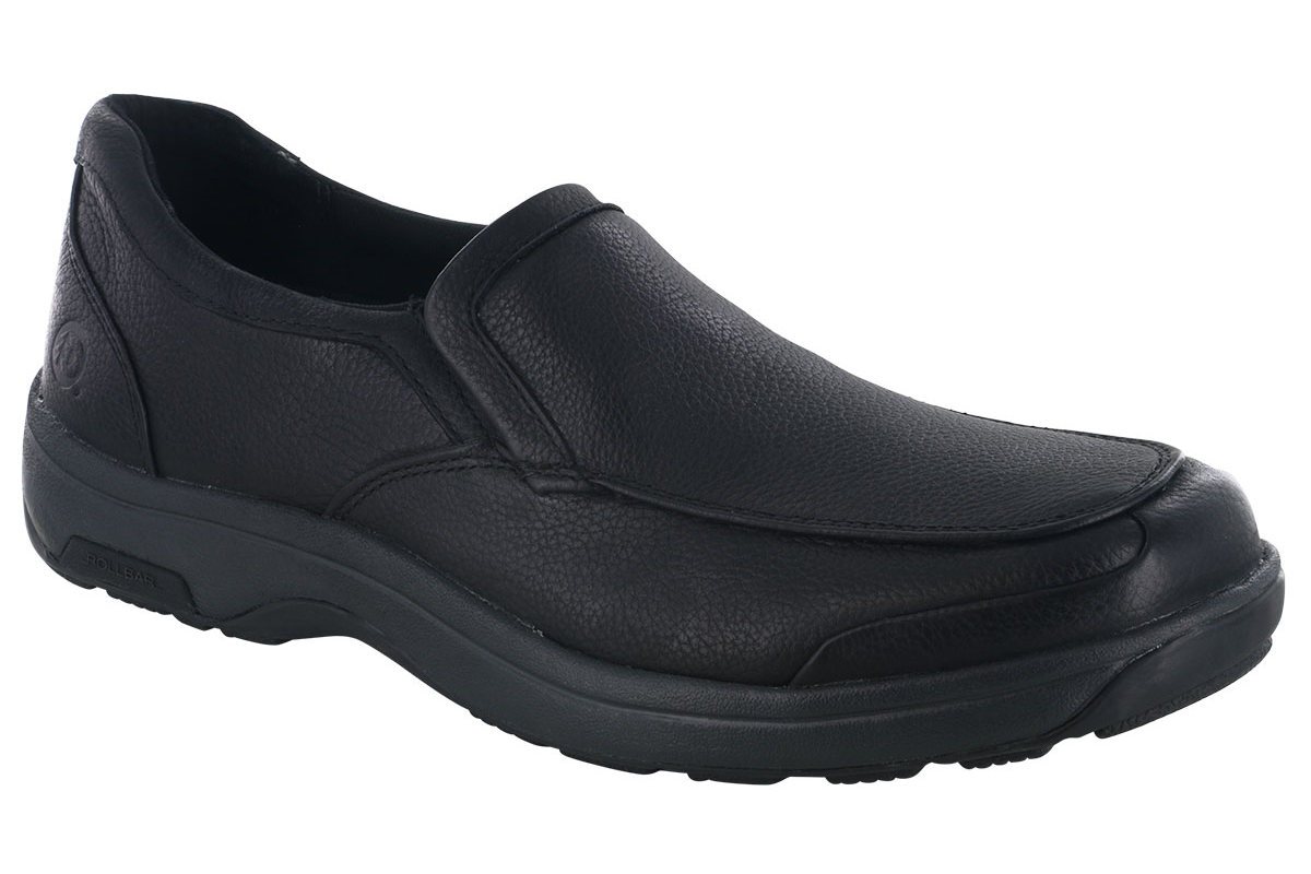 Dunham Battery Park Slip-On Black - Big Footwear